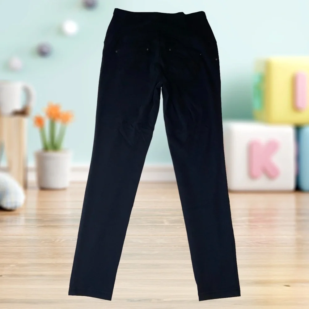 Time & True  Women’s Maternity size Large-12-14 Black Leggings - Picture 3 of 10